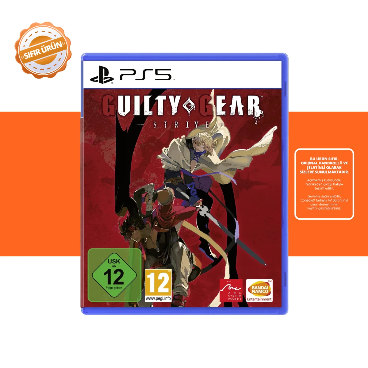 Guilty Gear Strive - PS5 Oyun [SIFIR]
