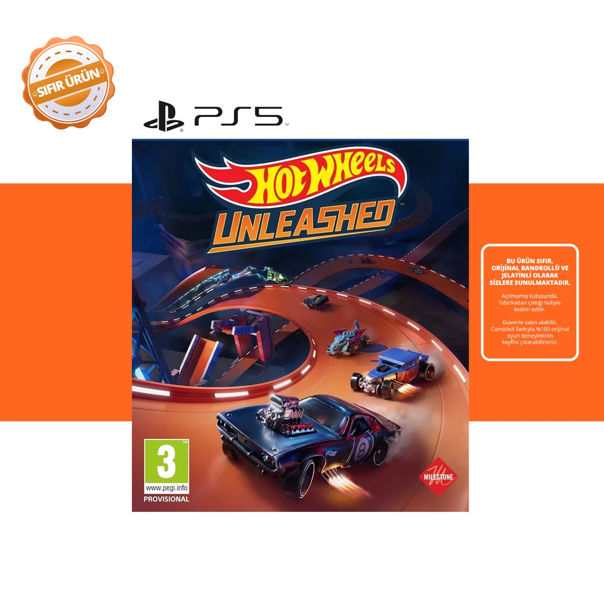 Hot Wheels Unleashed - PS5 Oyun [SIFIR]