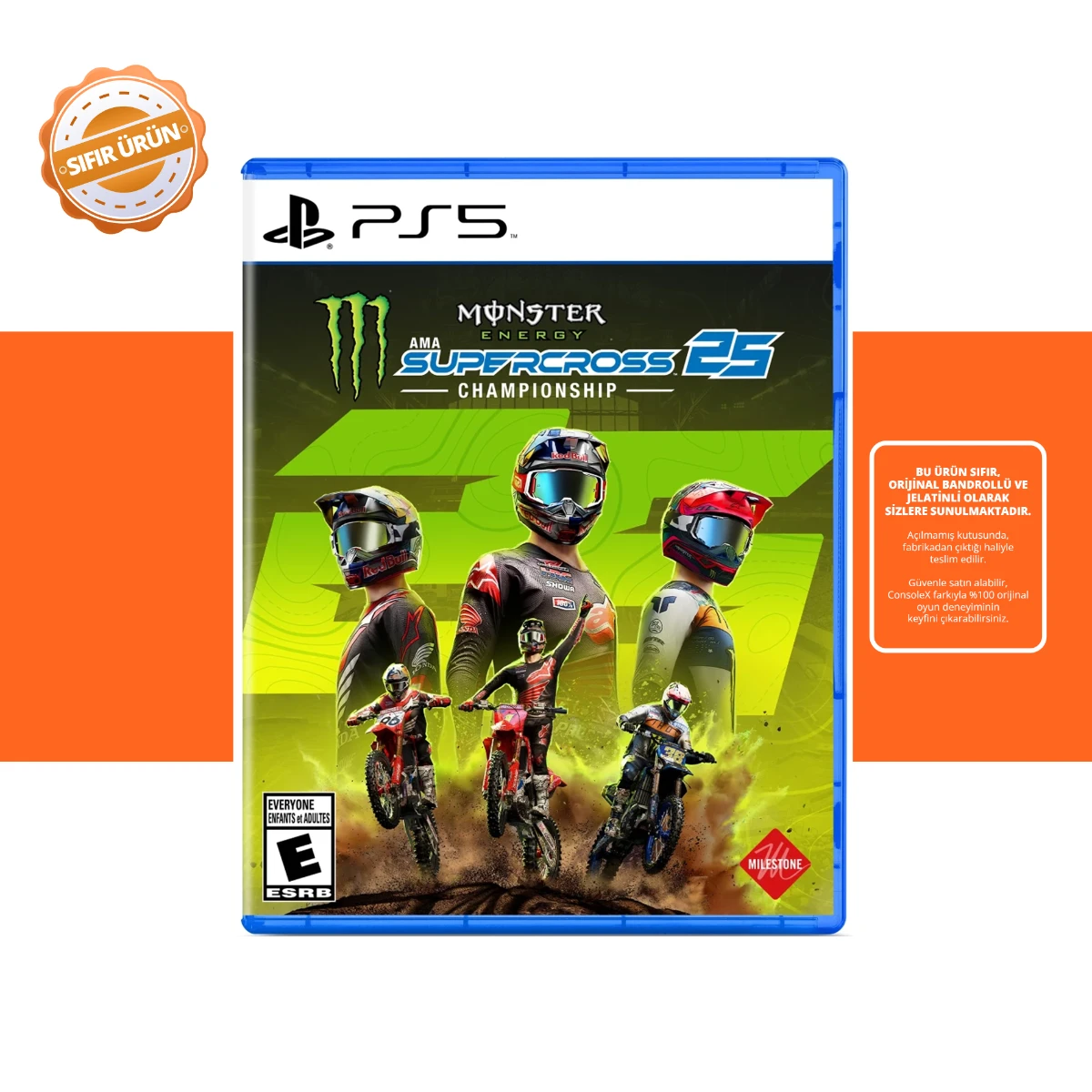Monster Energy Supercross 25 – PlayStation 5 Oyun [SIFIR]