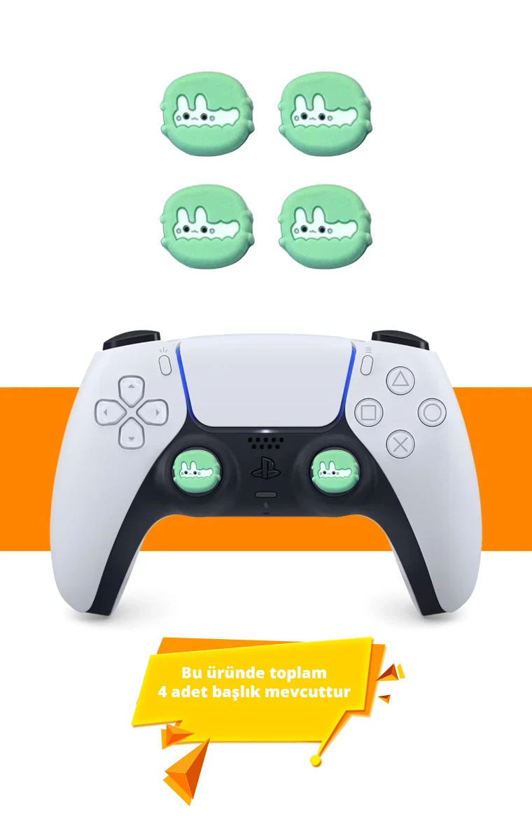 PS3, PS4, PS5, Xbox Uyumlu Analog Stick Koruyucu - CLT-60 - 4’lü Set