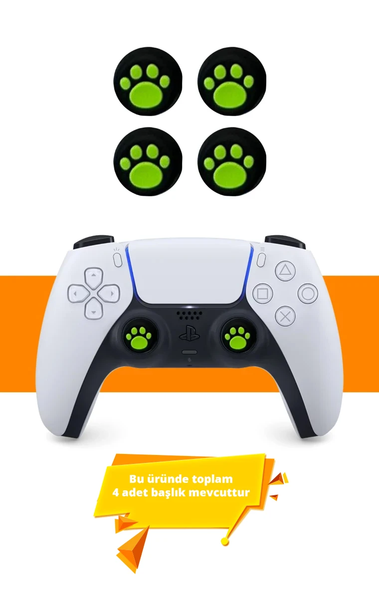 PS3, PS4, PS5, Xbox Uyumlu Analog Stick Koruyucu - CLT-72 - 4’lü Set