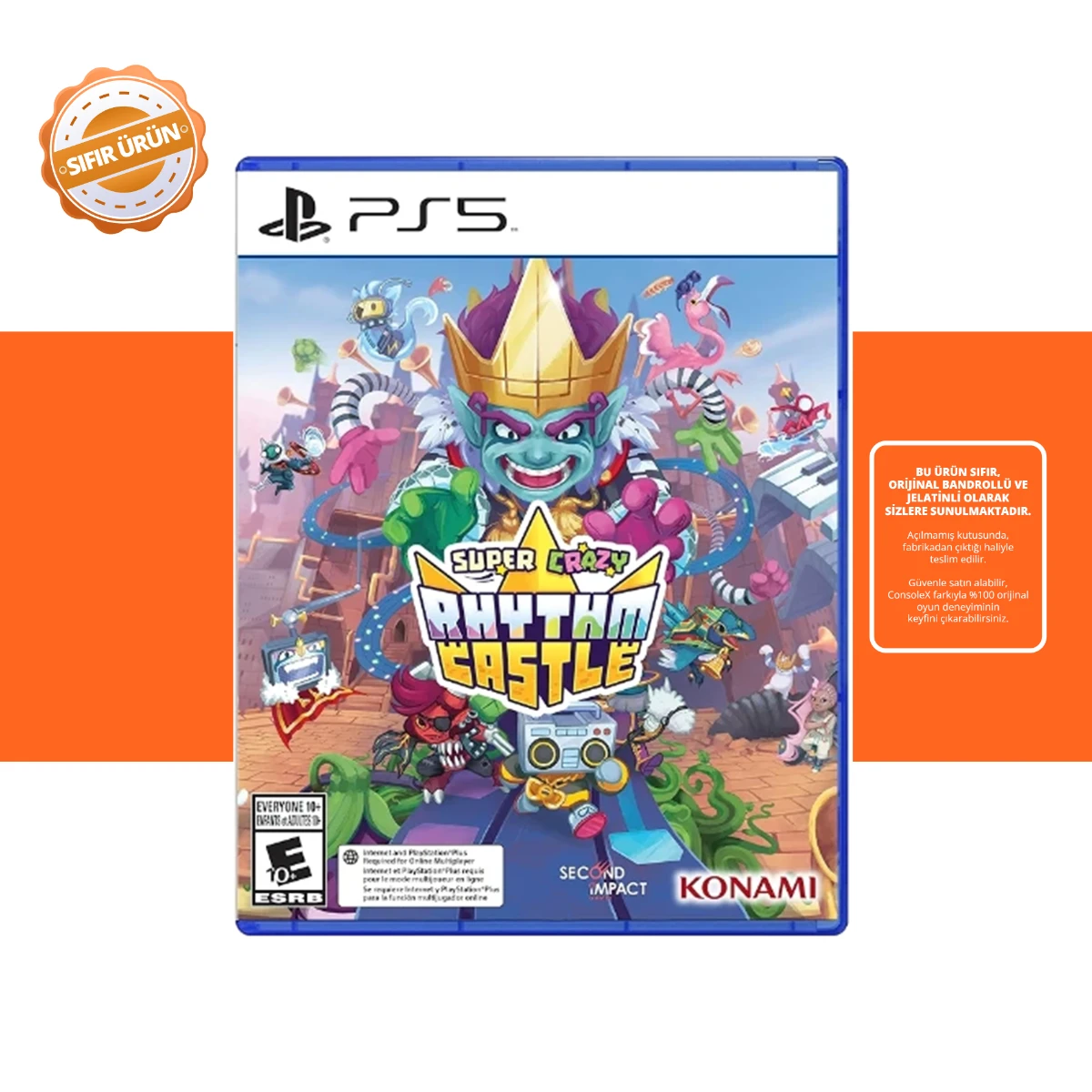 Super Crazy Rhythm Castle - PS5 Oyun [SIFIR]