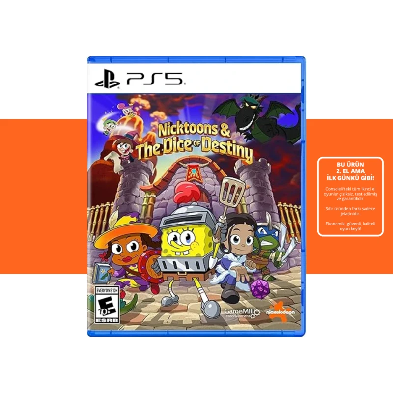 [2.EL] NickToons & The Dice of Destiny - PS5 Oyun