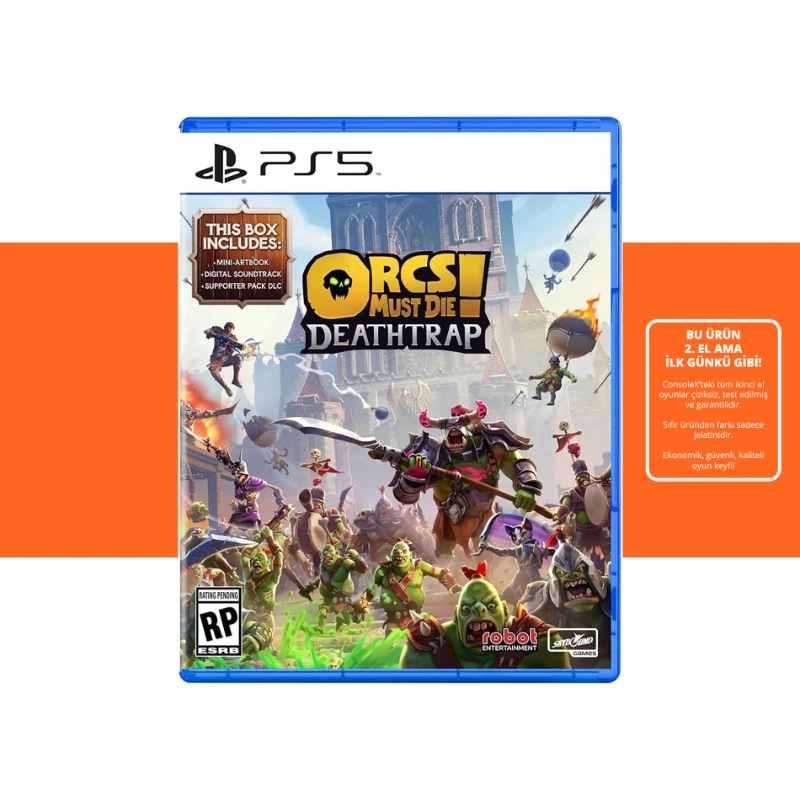 [2.EL] Orcs Must Die Deathtrap - PS5 Oyun