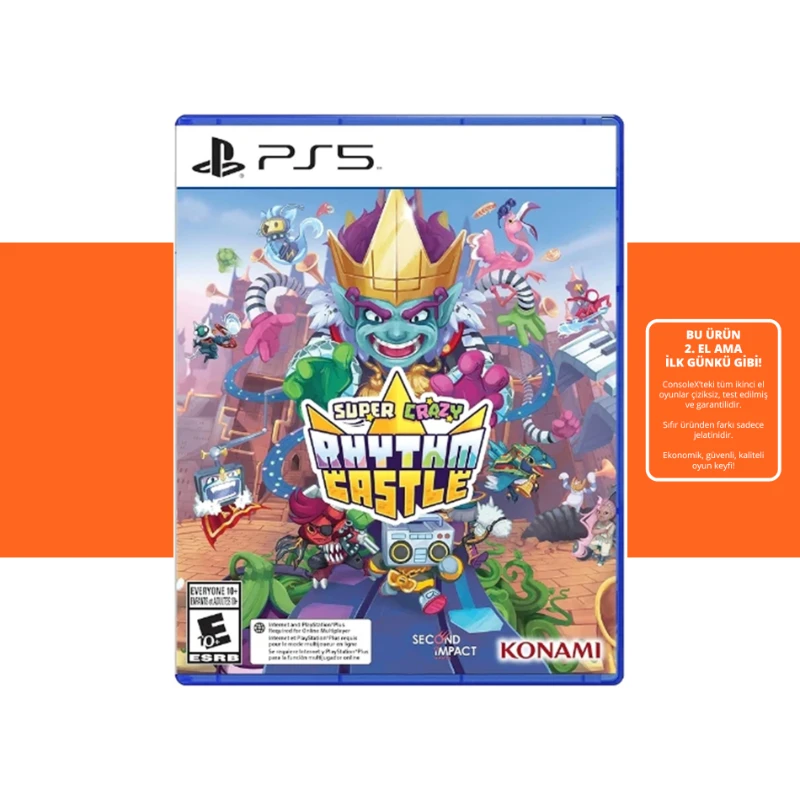 [2.EL] Super Crazy Rhythm Castle - PS5 Oyun