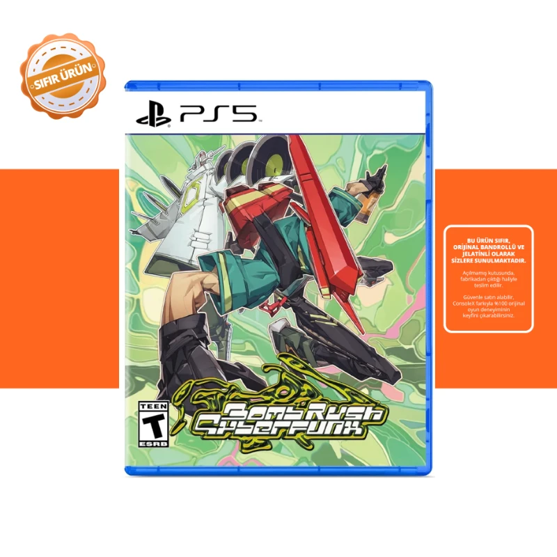 Bomb Rush Cyberfunk - PS5 Oyun [SIFIR]