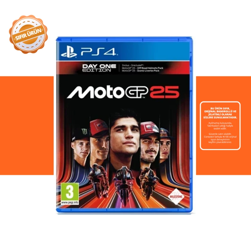 MotoGP 25 - PS4 Oyun [SIFIR]