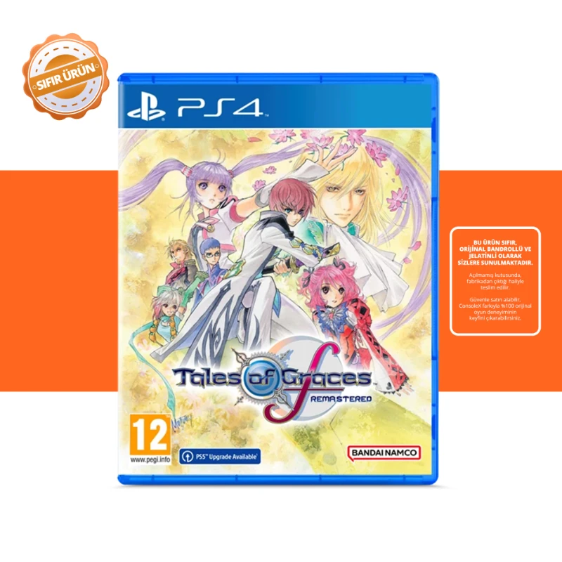 Tales of Graces f Remastered – PS4 Oyun [SIFIR]