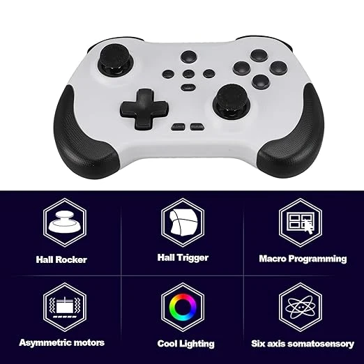 Z01-S Kablosuz Oyun Kolu – N.Switch, PC ve Android Uyumlu Gamepad -CL001