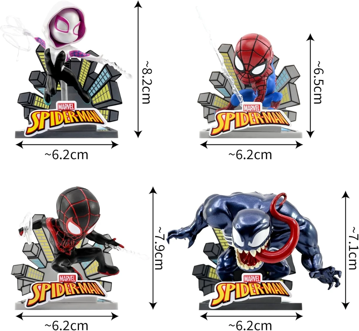 Marvel Spider-Man Attack Series – Spider-Man Koleksiyon Figürü (Beast Kingdom)