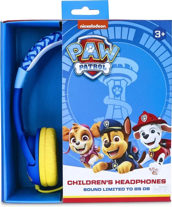 OTL – Paw Patrol Chase Çocuk Kulaklık | 85 dB Güvenli Ses Seviyeli Lisanslı Model