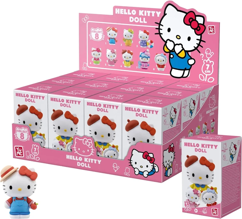 Hello Kitty Doll Sürpriz Figür – Blind Box 7 cm (8 Farklı Model)