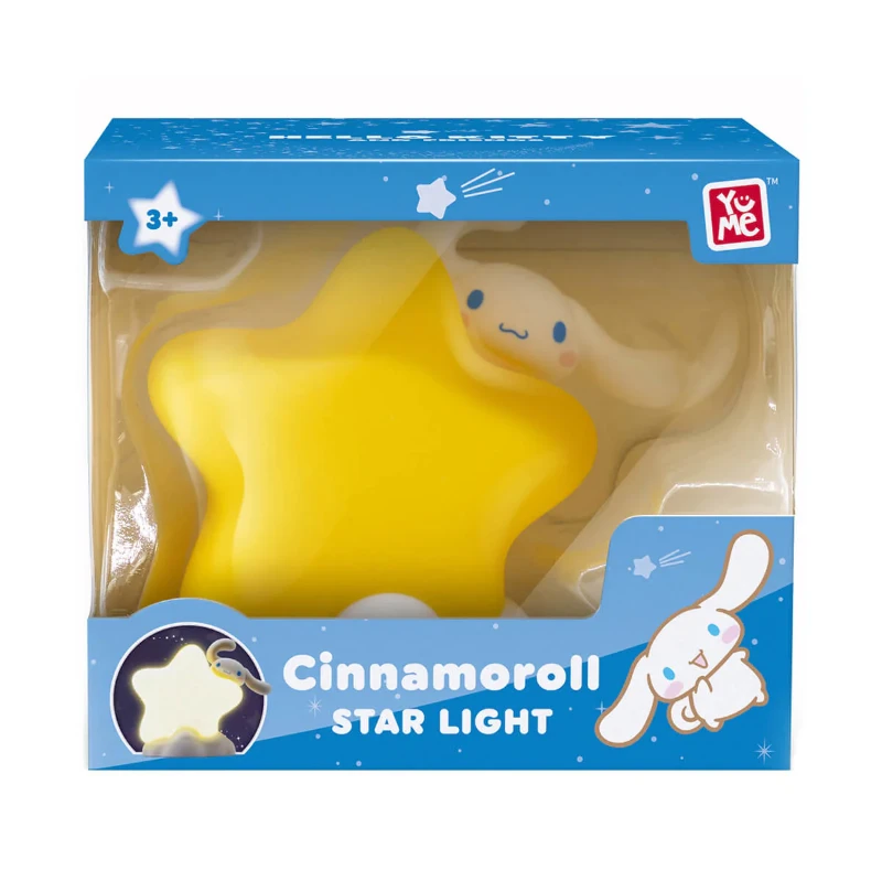 Hello Kitty Star Light Gece Lambası – Sarı Yıldız Tasarım (3+)