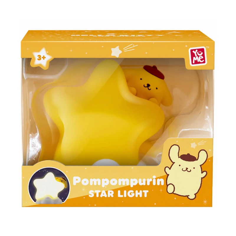 Hello Kitty Star Light Gece Lambası – Sarı Yıldız Tasarım (3+)