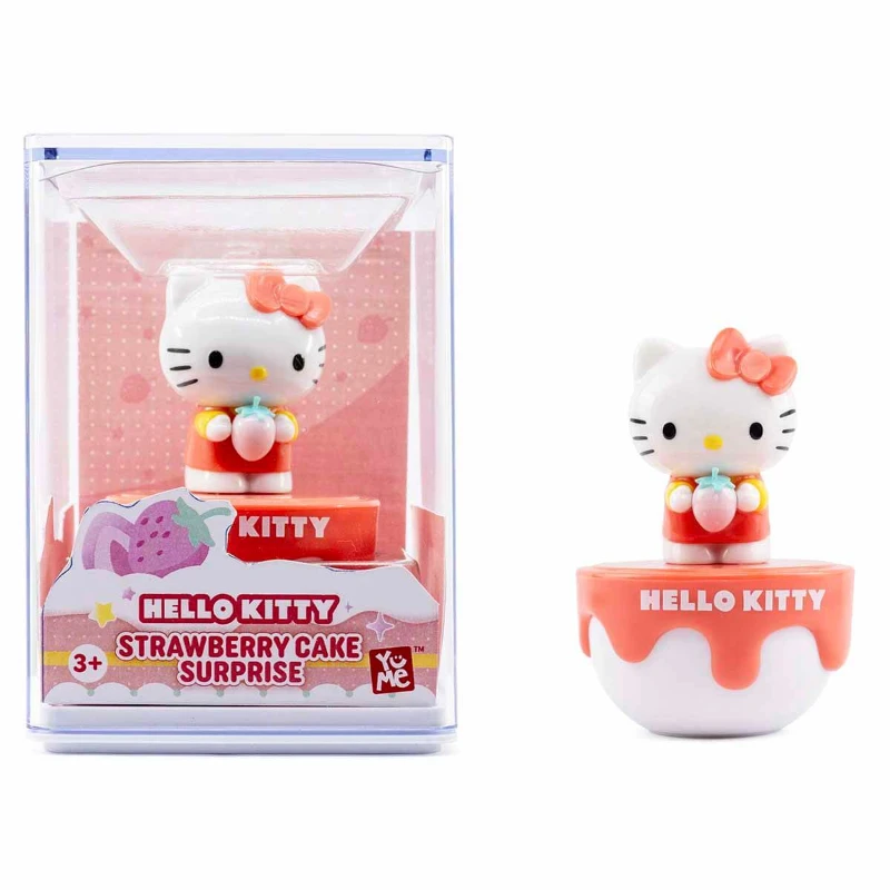 Hello Kitty Strawberry Cake Surprise – Sürpriz Mini Figür (YouMe)