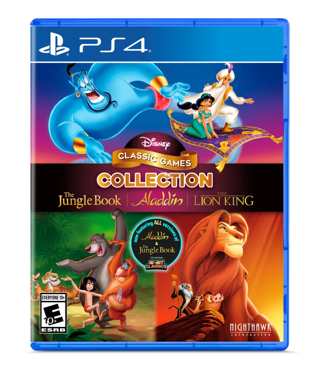 Disney Classic Games Collection – The Jungle Book, Aladdin & The Lion King - PS4 Oyun [SIFIR]