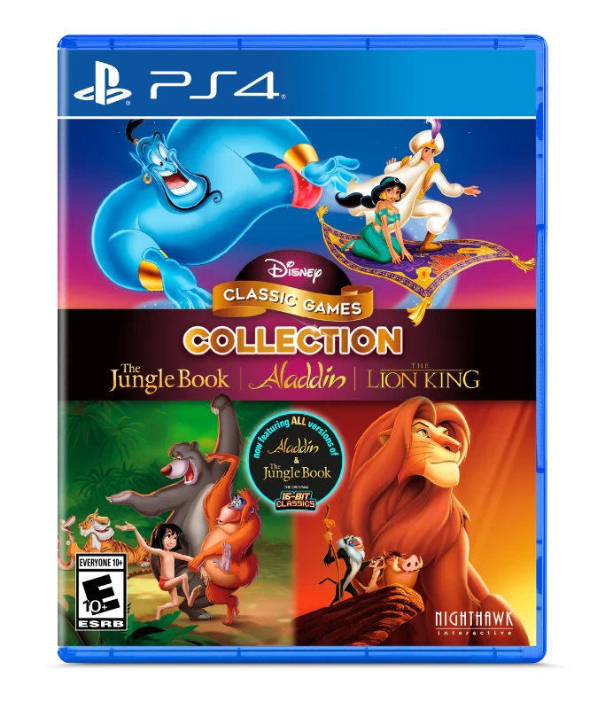 Disney Classic Games Collection – The Jungle Book, Aladdin & The Lion King - PS4 Oyun [SIFIR]