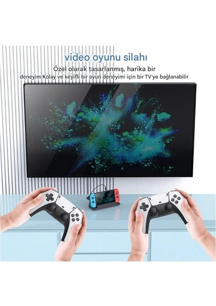 M20 Pro Retro Atari – 7" IPS Ekran, 20.000+ Oyun, Çift Kol + Çift Tabanca, 128GB