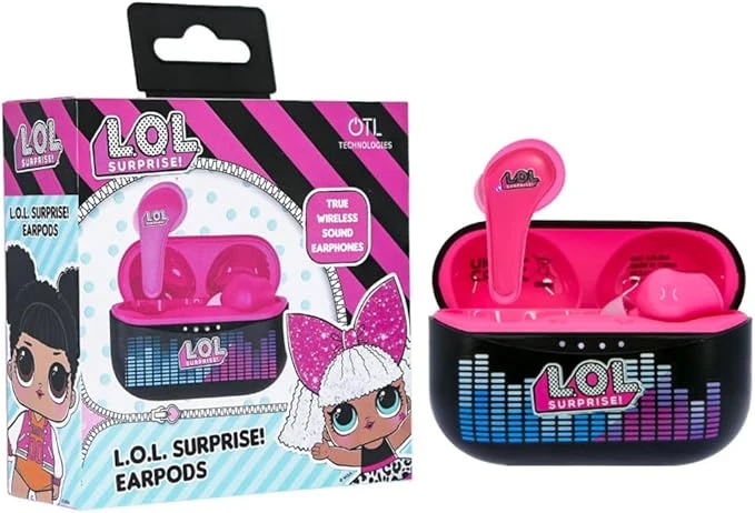 OTL L.O.L. Surprise TWS Kablosuz Bluetooth Earpods Kulaklık – Şarj Kutulu – Lisanslı