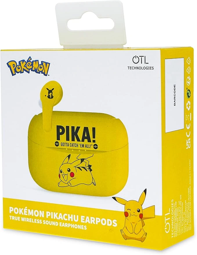OTL Pokémon Pikachu TWS Kablosuz Bluetooth Earpods Kulaklık – Şarj Kutulu – Lisanslı