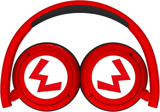 OTL Super Mario Icon Logo Kablosuz Bluetooth Çocuk Kulaklık – Lisanslı – 85/95 dB