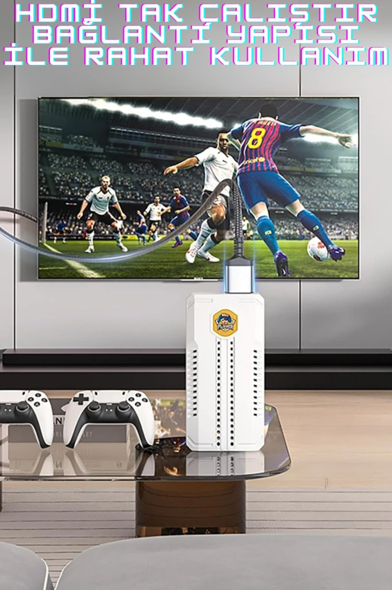 X2 PLUS Retro Arcade Oyun Konsolu – 51.000+ Oyunlu 3D Atari Kutusu