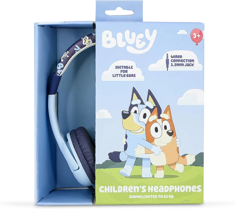 OTL Bluey Çocuk Kulak Üstü Kulaklık – Lisanslı – 85/95 dB Ses Seviyesi