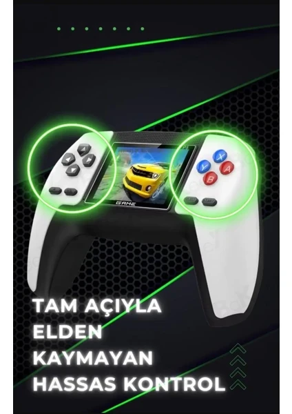 P5 Taşınabilir 520 Oyunlu Kablosuz Retro Oyun Konsolu – Game Stick Atari