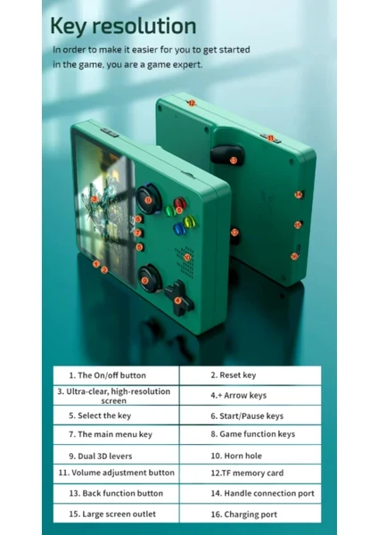 X6 Taşınabilir Retro Oyun Konsolu – 10.000 Yüklü Oyun – HD Game Stick (Siyah)