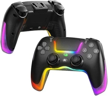 P07 Kablosuz RGB Işıklı Gamepad – PS4 / PC / Android / N.Switch Uyumlu CL-P07