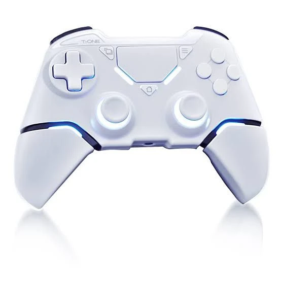 T-ONE Kablosuz Beyaz Gamepad – PS4 / PC / Android / iOS Uyumlu CL-T01