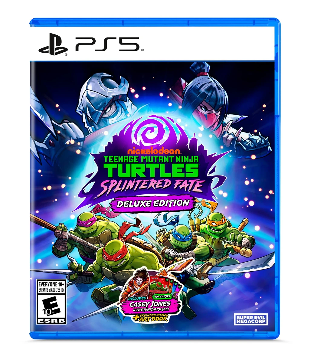 [2.EL] Teenage Mutant Ninja Turtles Splintered Fate Deluxe Edition - PS5 Oyun