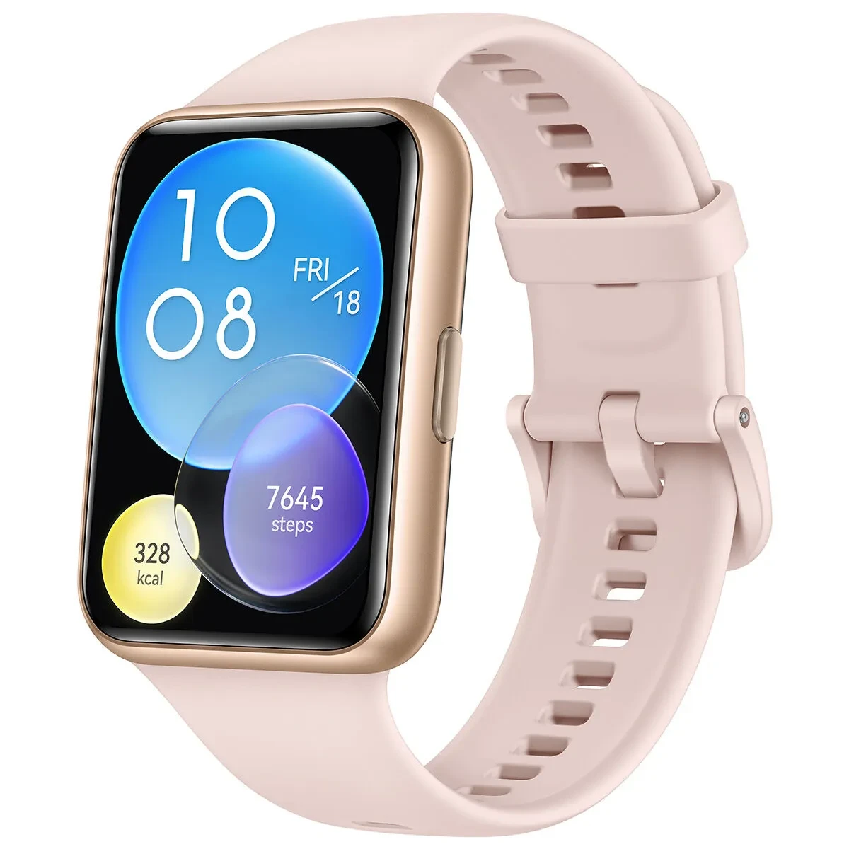Huawei Watch Fit 2 Akıllı Saat – Pembe – AMOLED Ekran – Bluetooth Arama – Türkiye Garantili