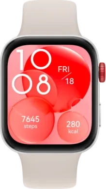 Huawei Watch Fit 3 Akıllı Saat – Beyaz – AMOLED Ekran – 10 Gün Pil – Türkiye Garantili