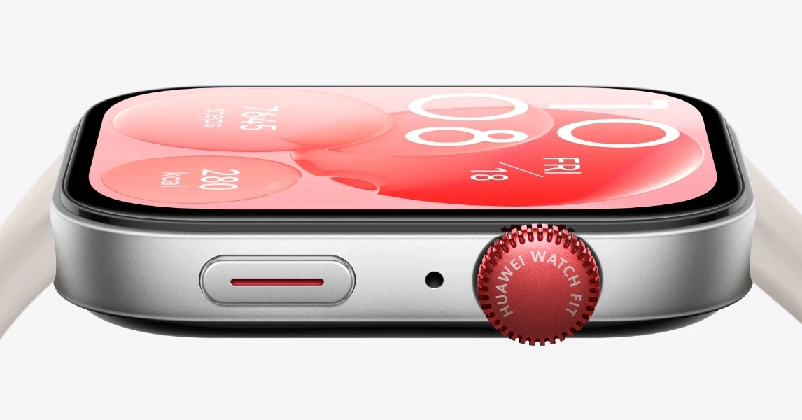 Huawei Watch Fit 3 Akıllı Saat – Pembe – AMOLED Ekran – 10 Gün Pil – Türkiye Garantili