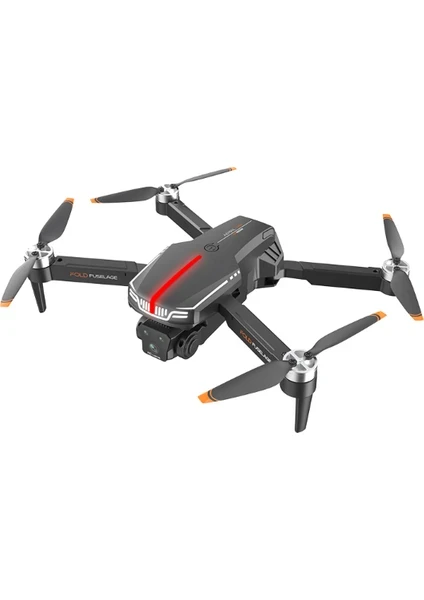 C13S UFO Drone WiFi Cam 4K Kamera LED Işıklı Fırçasız Motor HD Geniş Açılı Engel Algılayıcı