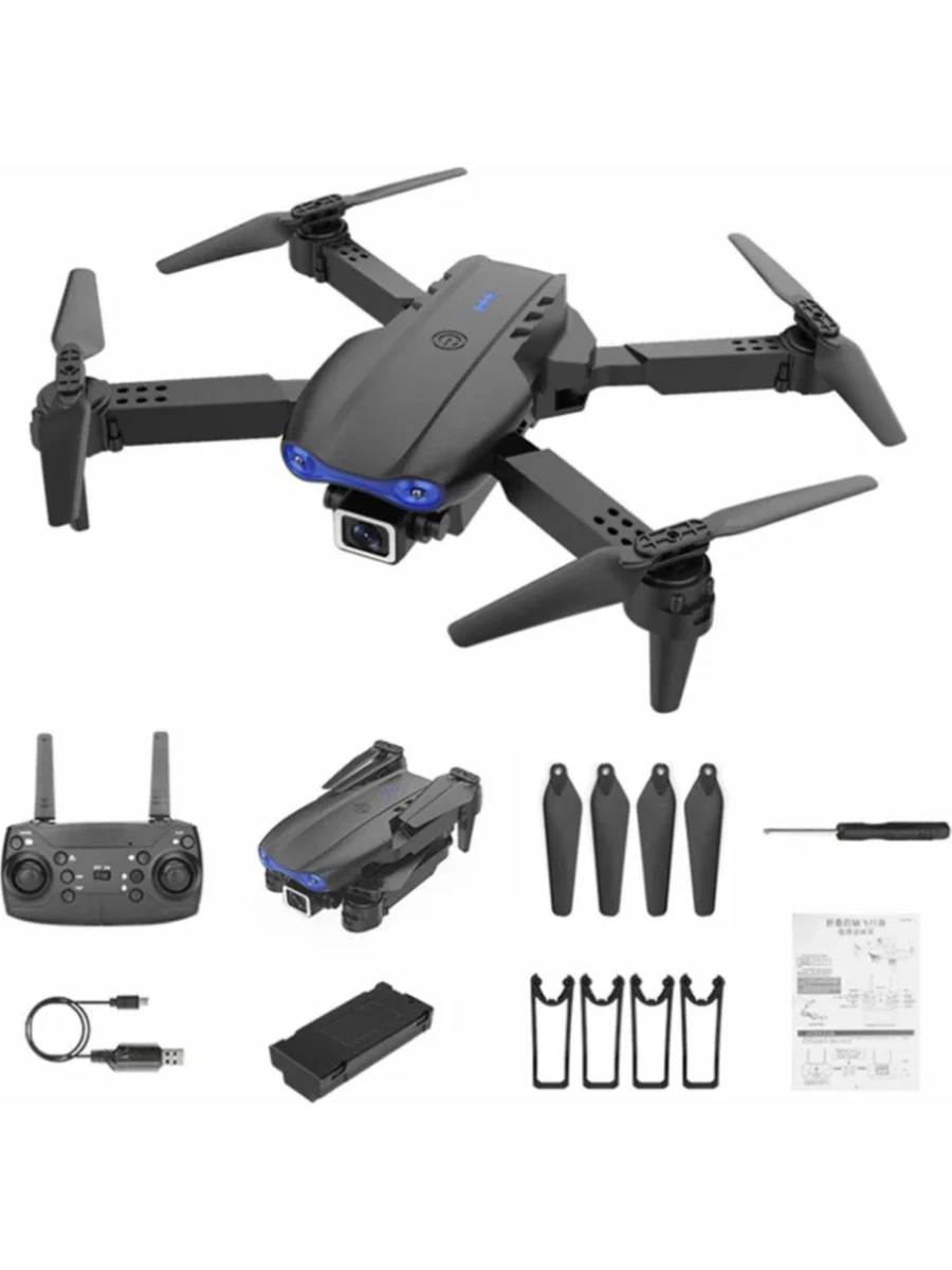 C5 Kameralı Drone WiFi Uygulama Kontrollü Katlanabilir Quadcopter – FPV Destekli