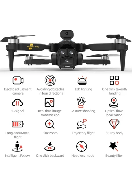 C10S Kamera Özellikli Drone FPV Katlanabilir 3D – Yeni Başlayanlar ve Çocuklar İçin