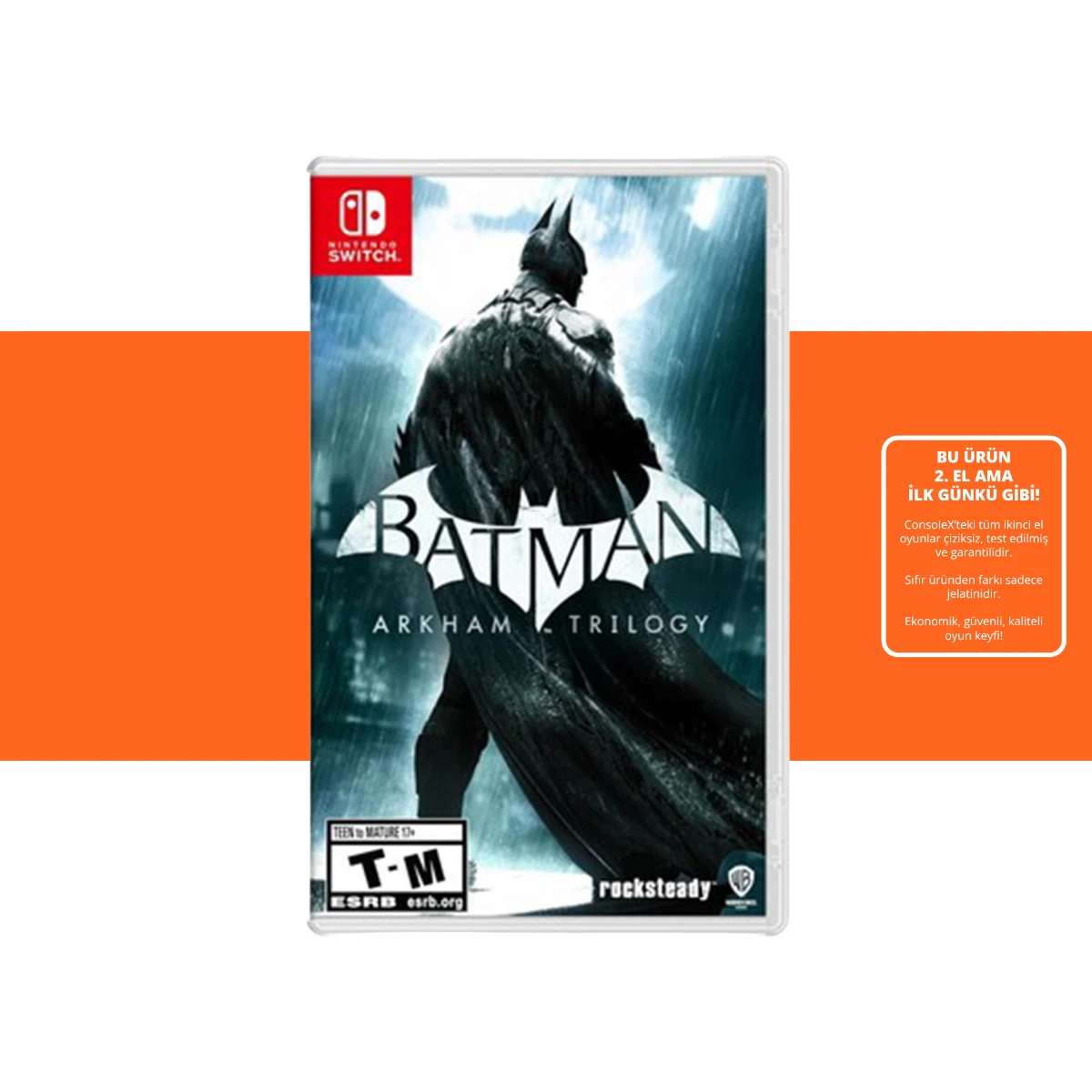 [2.EL] Batman : Arkham Trilogy - Nintendo Switch Oyun