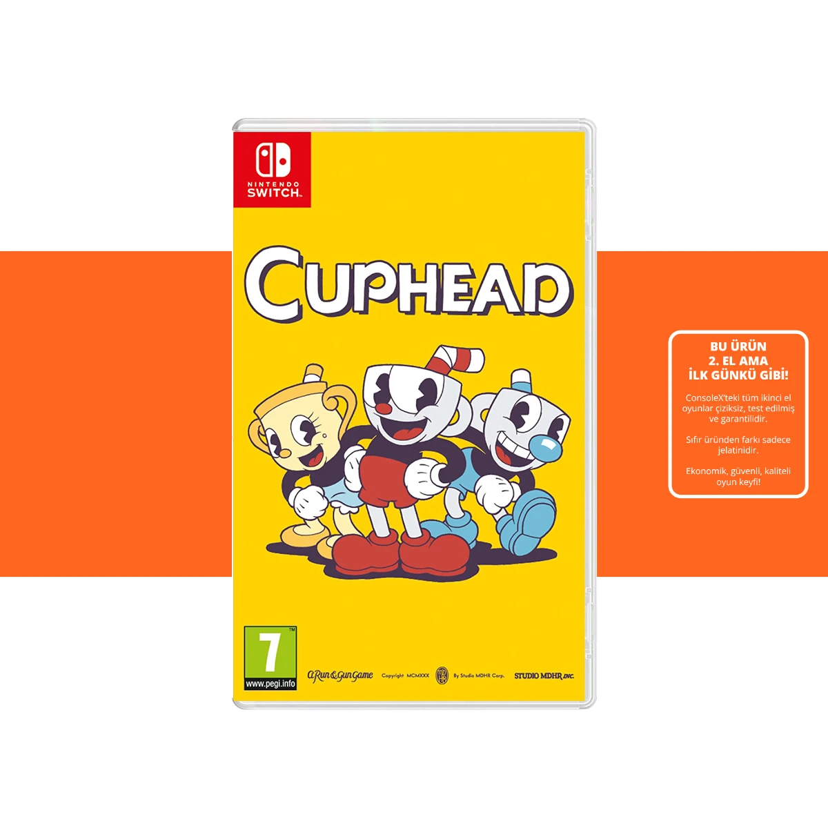 [2.EL] Cuphead – Nintendo Switch Oyun