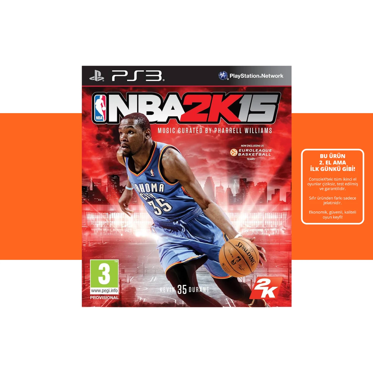 [2.EL] NBA2K15 -PS3 Oyun