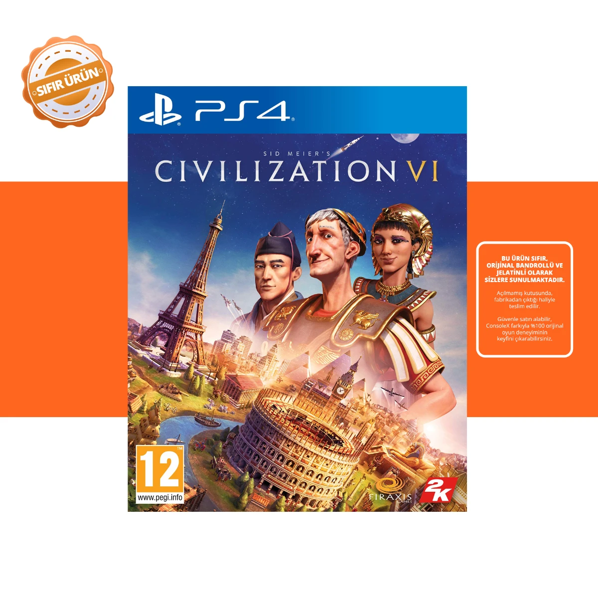 Civilization VI - Ps4 Oyun [SIFIR]