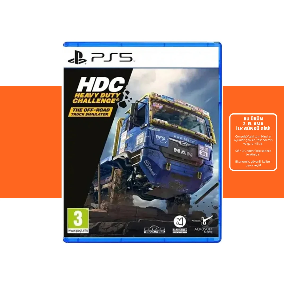 [2.EL] HDC Heavy Duty Challenge – PS5 Oyun