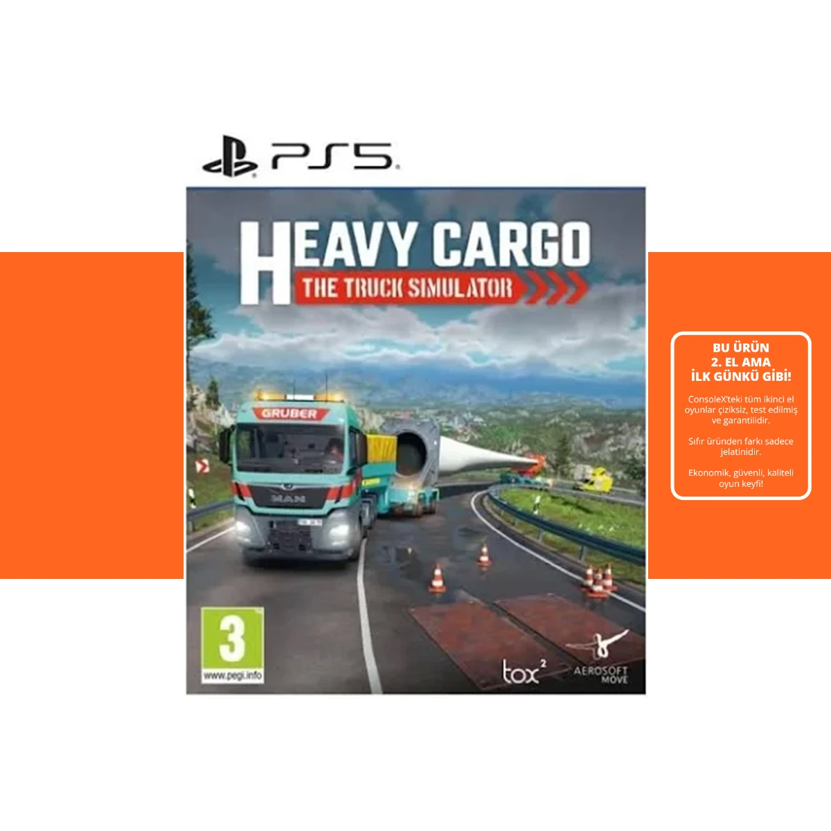 [2.EL] Heavy Cargo: The Truck Simulator – PS5 Oyun