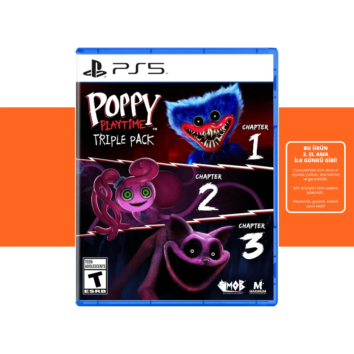 [2.EL] Poppy Playtime Triple Pack – PS5 Oyun