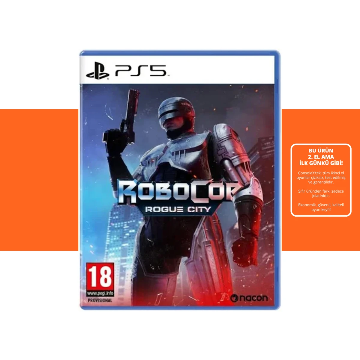 [2.EL] RoboCop Rogue City – PS5 Oyun