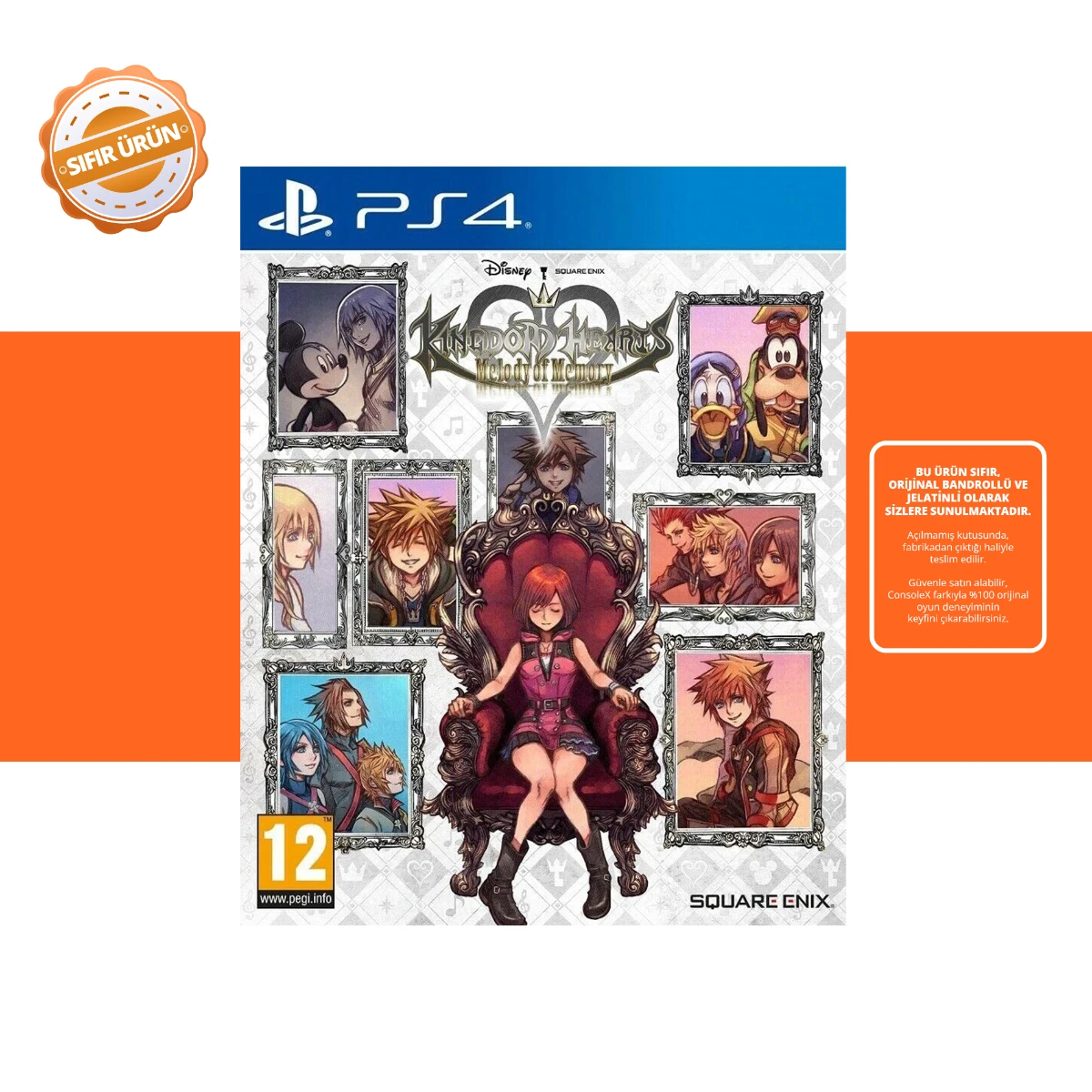 Kingdom Hearts: Melody of Memory – PS4 Oyun [SIFIR] 