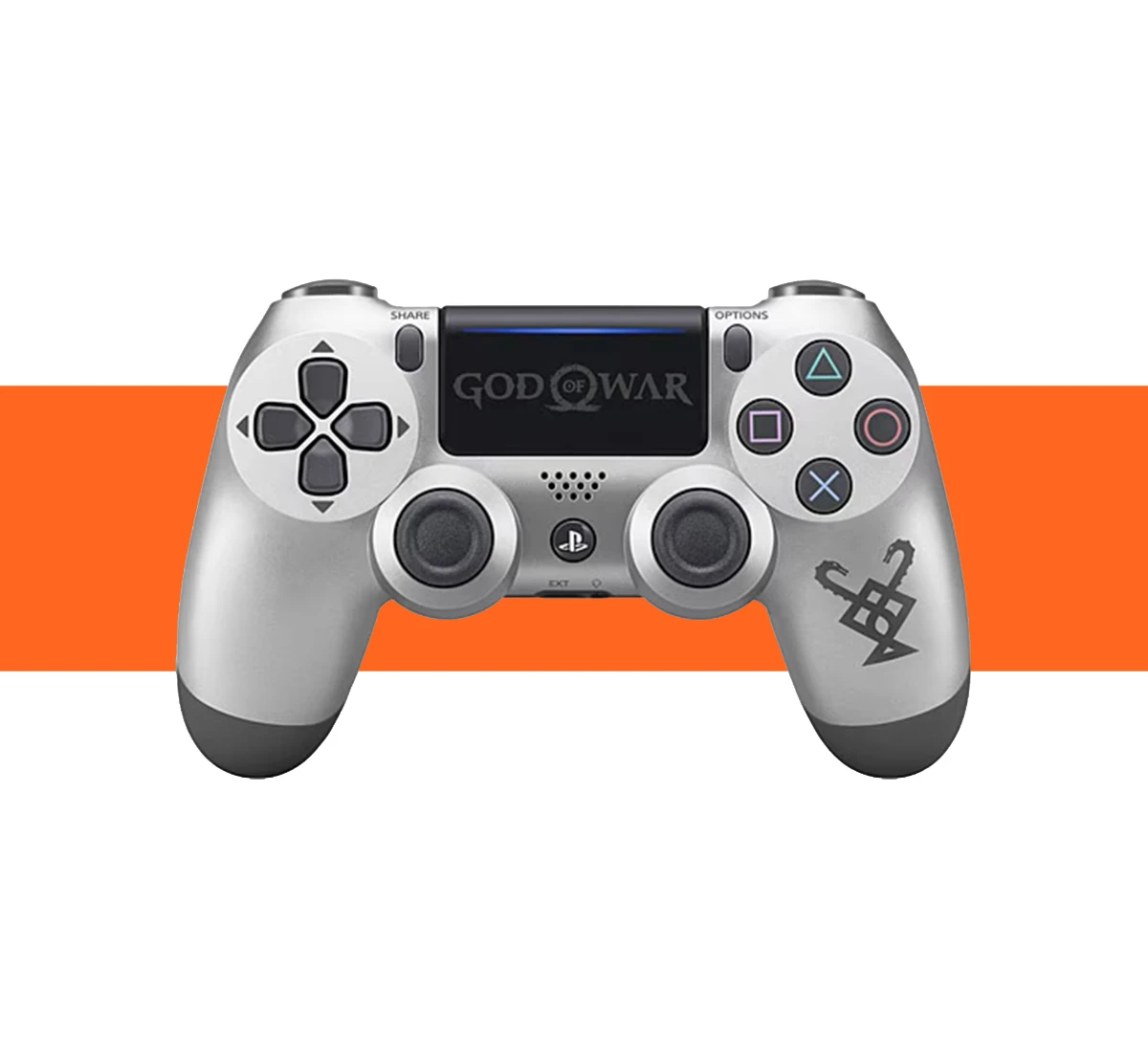 Sony DualShock 4 Kablosuz PS4 Kol – Gri God of War Edition (Yenilenmiş)