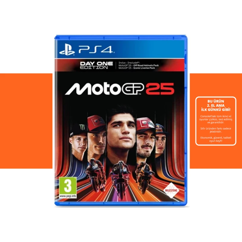 [2.EL] MotoGP 25 – PS4 Oyun