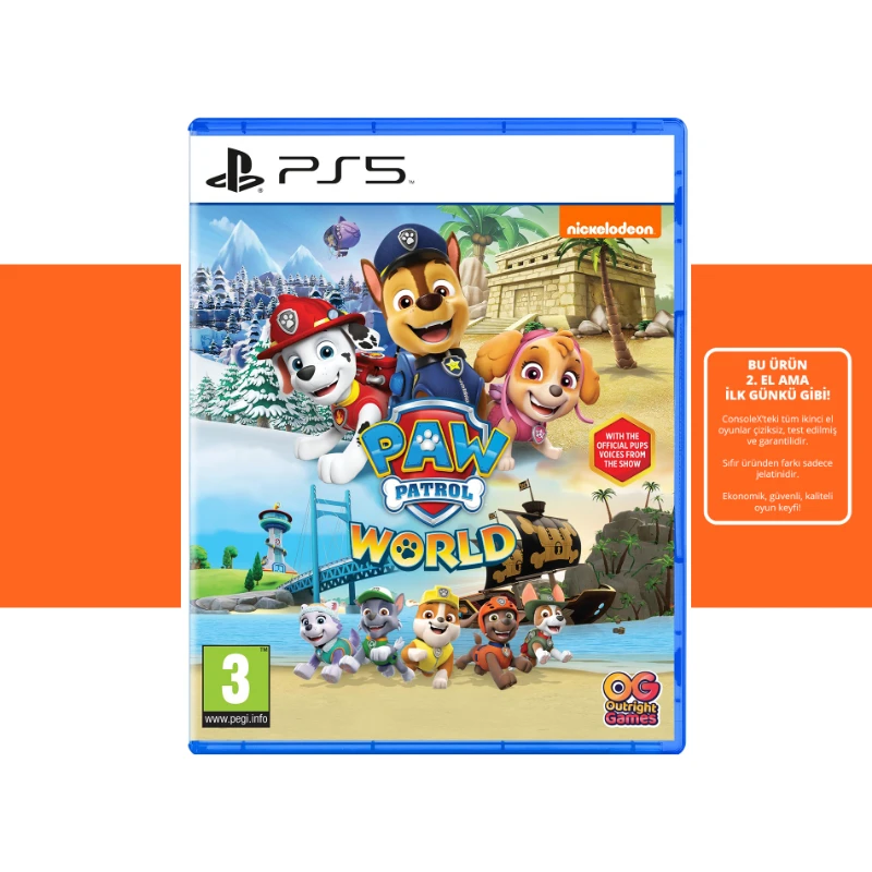 [2.EL] PAW Patrol World – PS5 Oyun